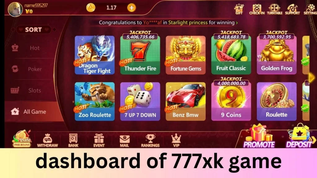 777xk games